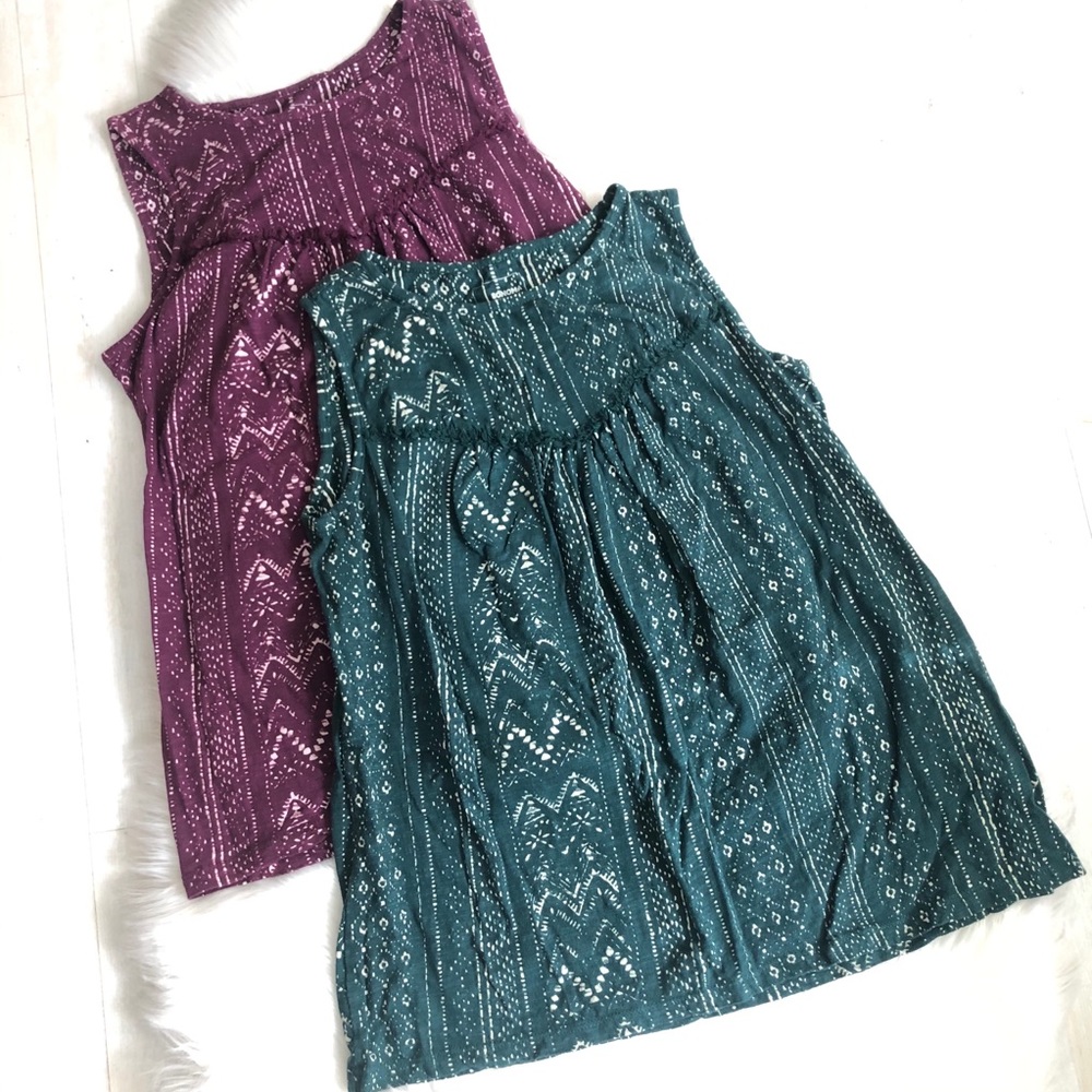 3x$25 Sonoma Goods For Life Two Tank Top Bundle, S